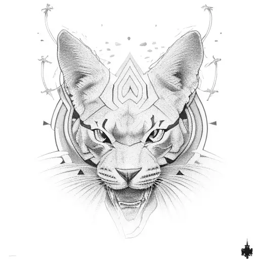 California mixed with Michigan  tattoo design idea