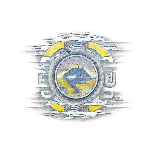 California mixed with Michigan  tattoo design idea