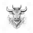 cattle brand tattoo design idea