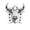 cattle brand tattoo design idea