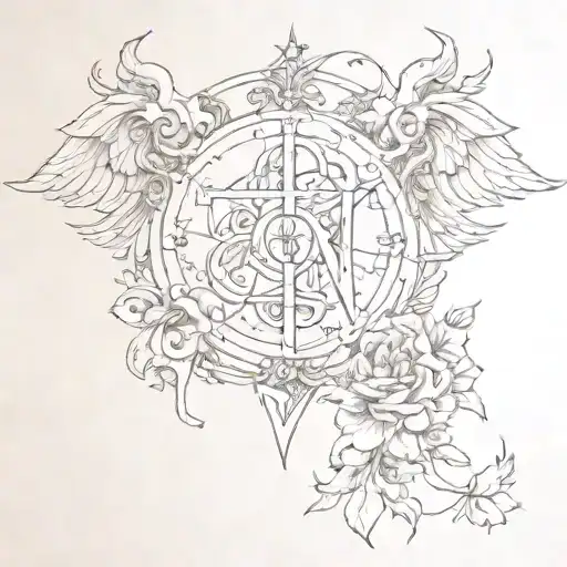 psalms 91 verses tattoo design idea