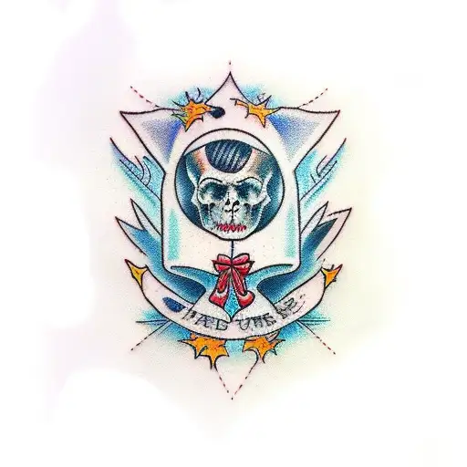 A midnight gospel tattoo simple tattoo design idea