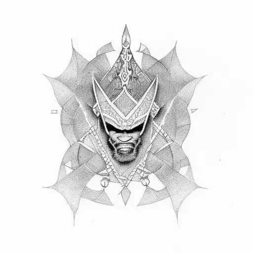shango tattoo design idea