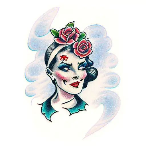 "Sarah"  tattoo design idea