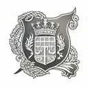 1842 military croatia logo tattoo tattoo design idea