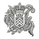 1842 military croatia logo tattoo tattoo design idea