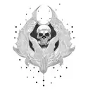 alone tattoo design idea