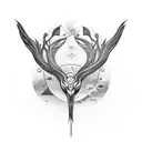 alone tattoo design idea