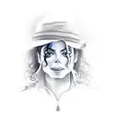 Michael Jackson tattoo design idea
