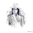 Michael Jackson tattoo design idea