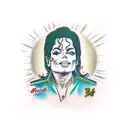 Michael Jackson tattoo design idea