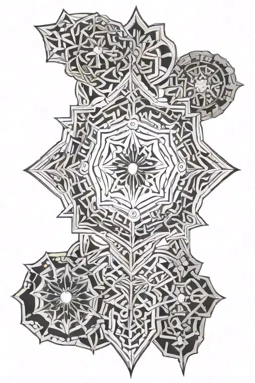 ancient persian empire tattoo design idea