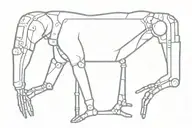 welder welding bones tattoo design idea