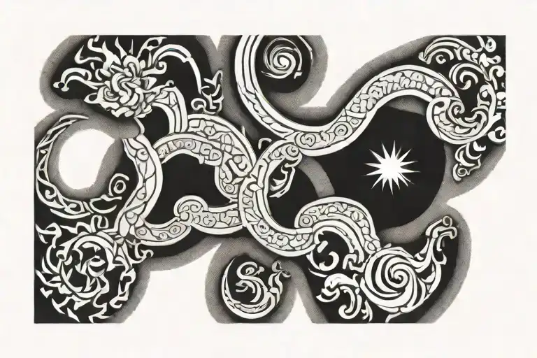 Roman's 8:11 tattoo design idea