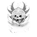 snowboarding method tattoo design idea