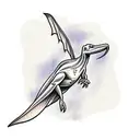 pterodactyl  tattoo design idea