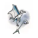 pterodactyl  tattoo design idea