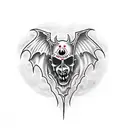 gothic hellsing vampire alucard eye tattoo design idea