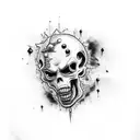 zombie tattoo design idea