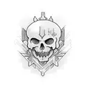 ax olive tattoo design idea