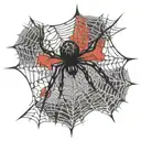 Spider Web with spider tattoo design idea