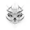 mano de fatima tattoo design idea