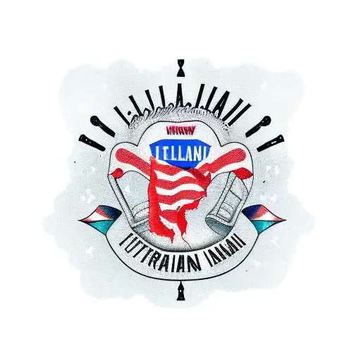 Italian American tattoo design idea