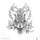 Cherry tattoo design idea