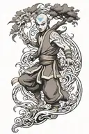 Avatar Last Airbender tattoo design idea