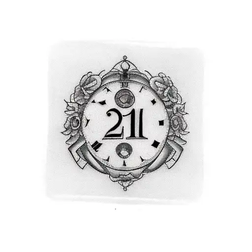 12.08.2023 in Roman numerals  tattoo design idea