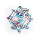 gallows knot tattoo design idea