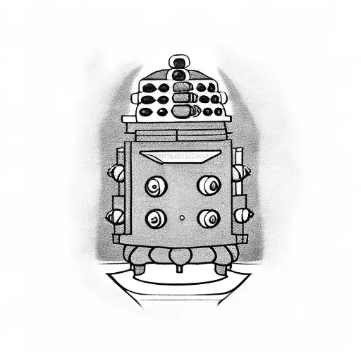 DALEK tattoo design tattoo design idea