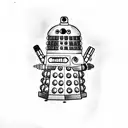 DALEK tattoo design tattoo design idea
