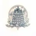DALEK tattoo design tattoo design idea