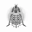 DALEK tattoo design tattoo design idea