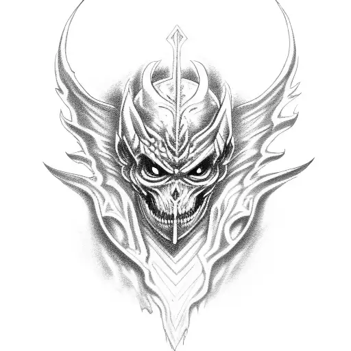 lagrima de lucifer  tattoo design idea