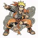 naruto curse mark tattoo design idea