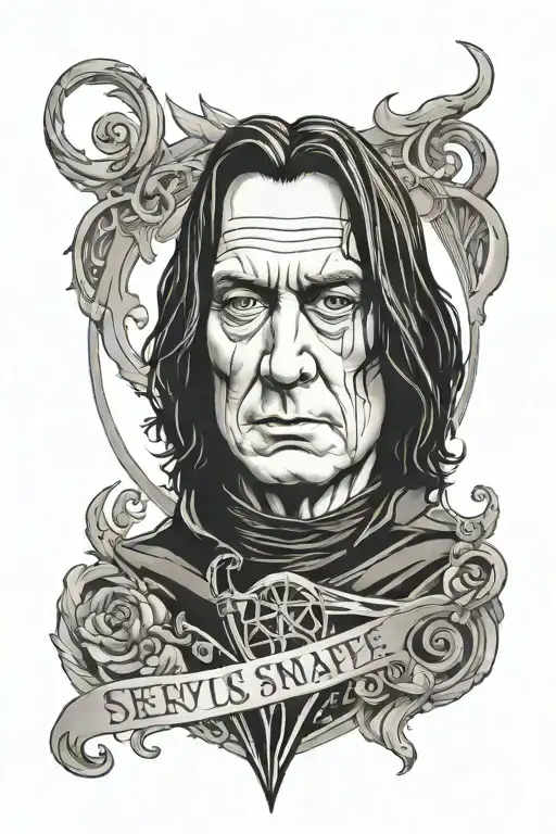 Servus Snape tattoo design idea