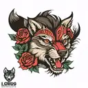 lobos tattoo design idea