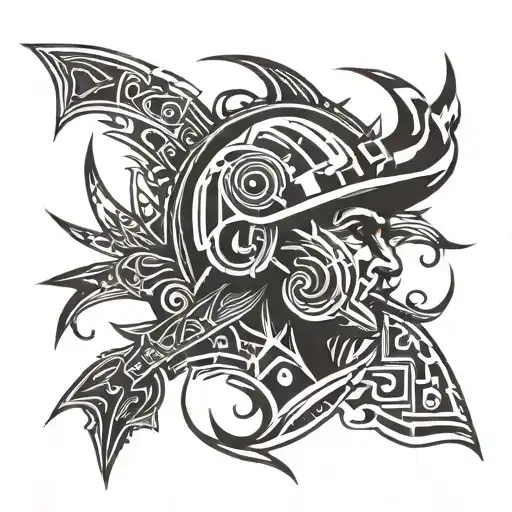 The Miner tattoo design idea