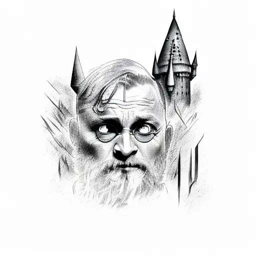 harry potter tattoo design idea