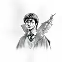 harry potter tattoo design idea
