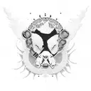 post Malone  tattoo design idea