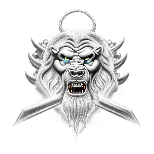 Zeus, Psiodon and hades  tattoo design idea