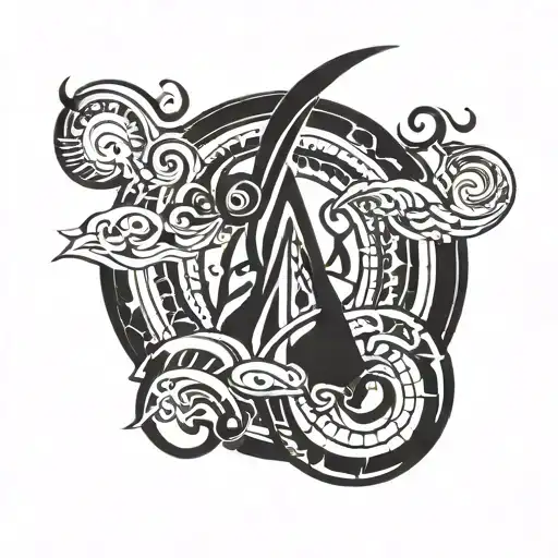 ATLANTIS tattoo design idea