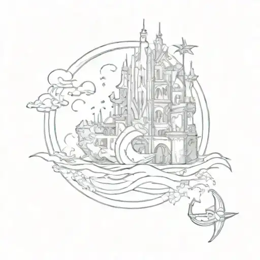 ATLANTIS tattoo design idea