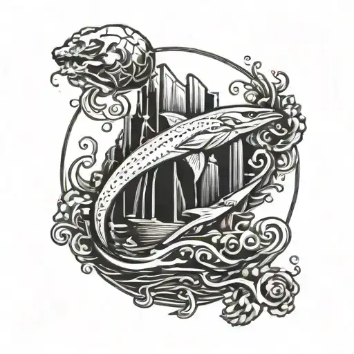 ATLANTIS tattoo design idea