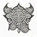 ATLANTIS tattoo design idea