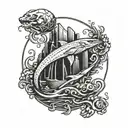 ATLANTIS tattoo design idea