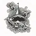 ATLANTIS tattoo design idea